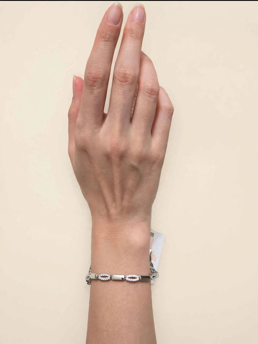 Silver Link Bracelet for Women